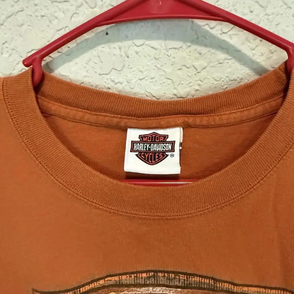 Vintage 00s Harley Davidson Motorcycles‎ Beartooth Pass Montana Shirt Size XL